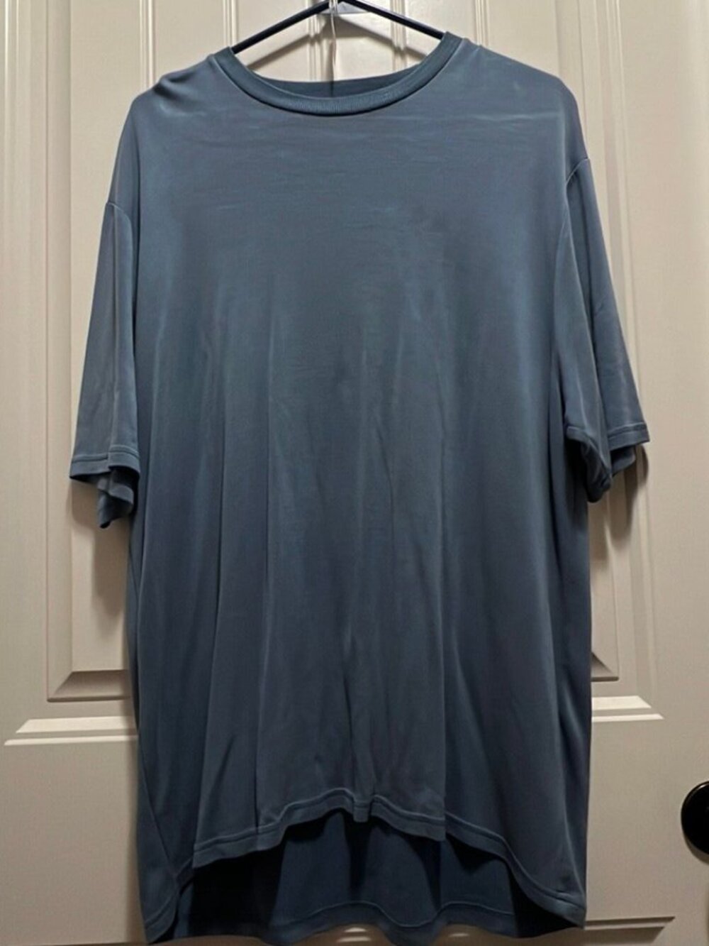 Men's Claiborne Blue Gray Shirt Size L